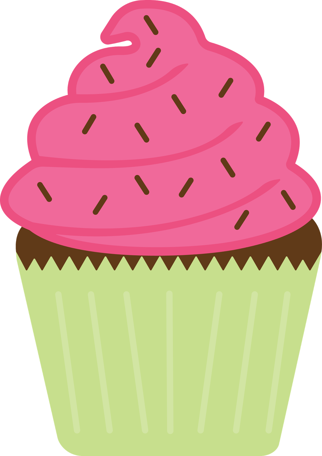 1130 X 1600 5 - Trace Cupcake Clipart (1130x1600), Png Download