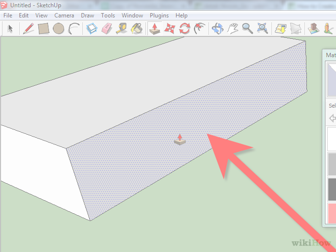 Image Titled Create A Mitered Angle Using The Protractor - Google Sketchup Clipart (693x520), Png Download