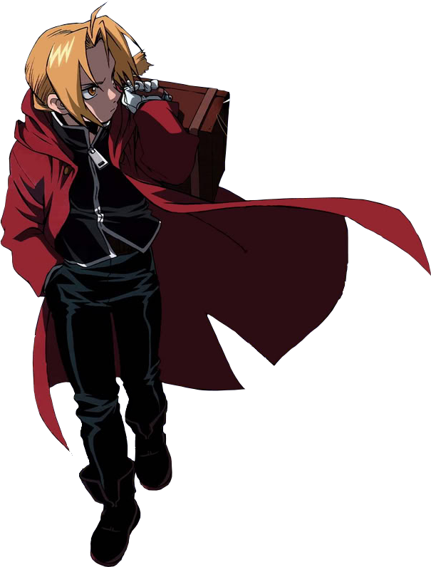 Edward Elric Png Clipart (605x796), Png Download