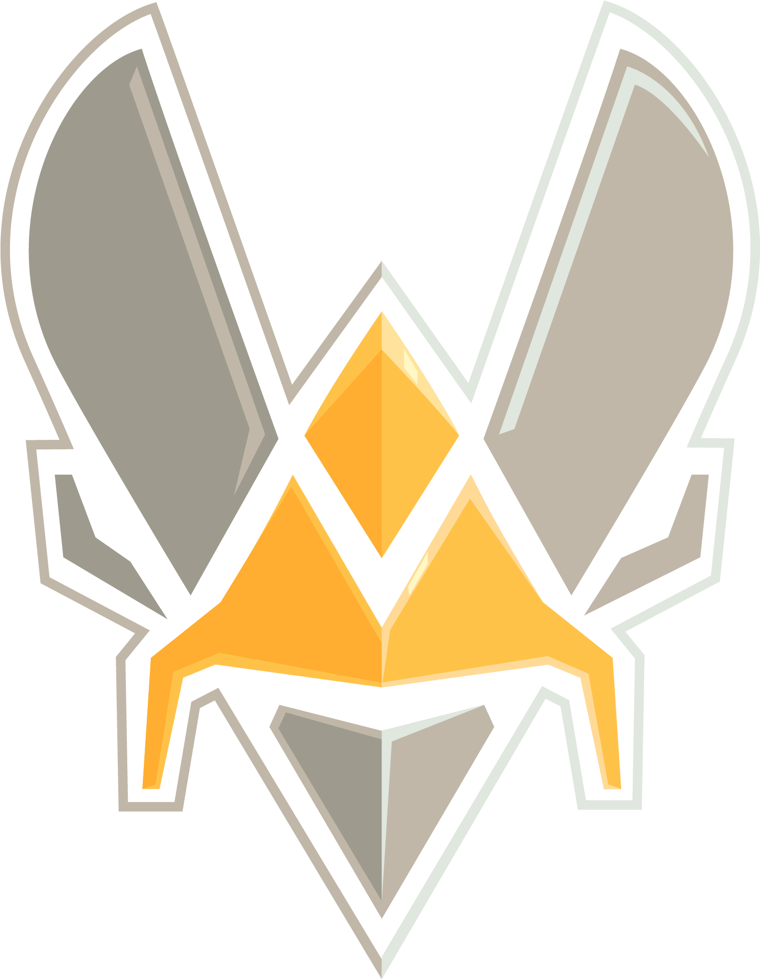 Team Vitality Cs Team Vitality Logo Clipart Large Size Png Image