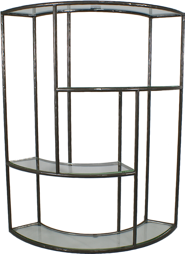 Curate Infinity Etagere Convex Single - Shelf Clipart (864x1125), Png Download