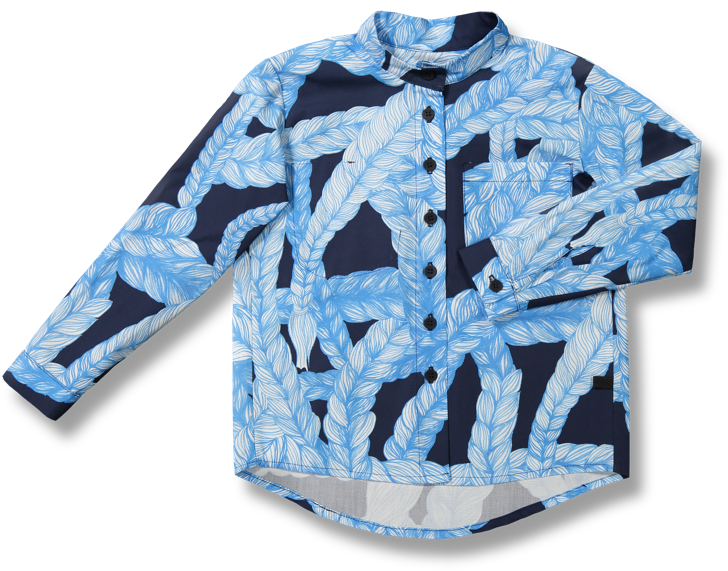 Botton Up Shirt Veikko Braid Blue Blue 90 150 Cm Clipart (800x800), Png Download