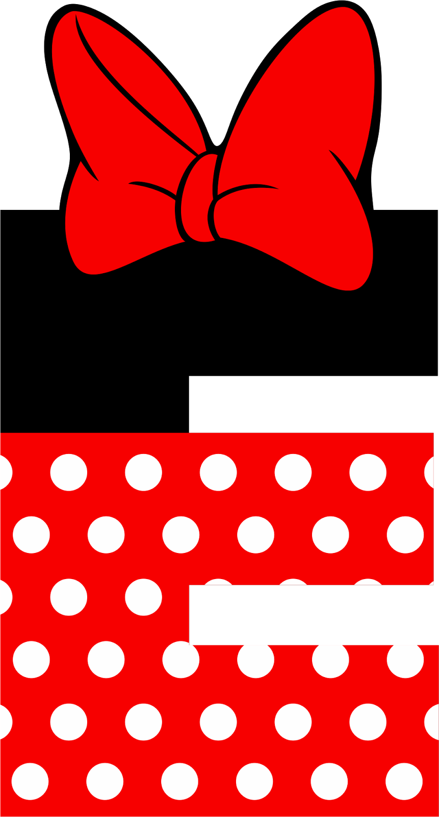 Minnie Mouse Clipart (861x1600), Png Download