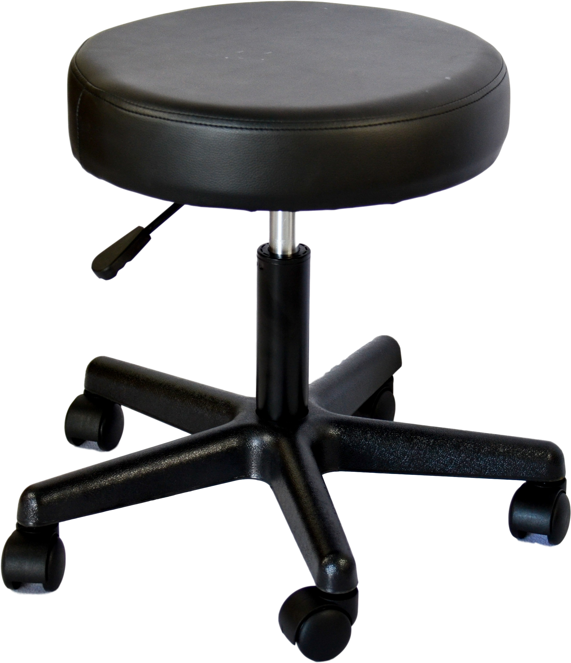 Office Chair Without Back Clipart (2296x2357), Png Download