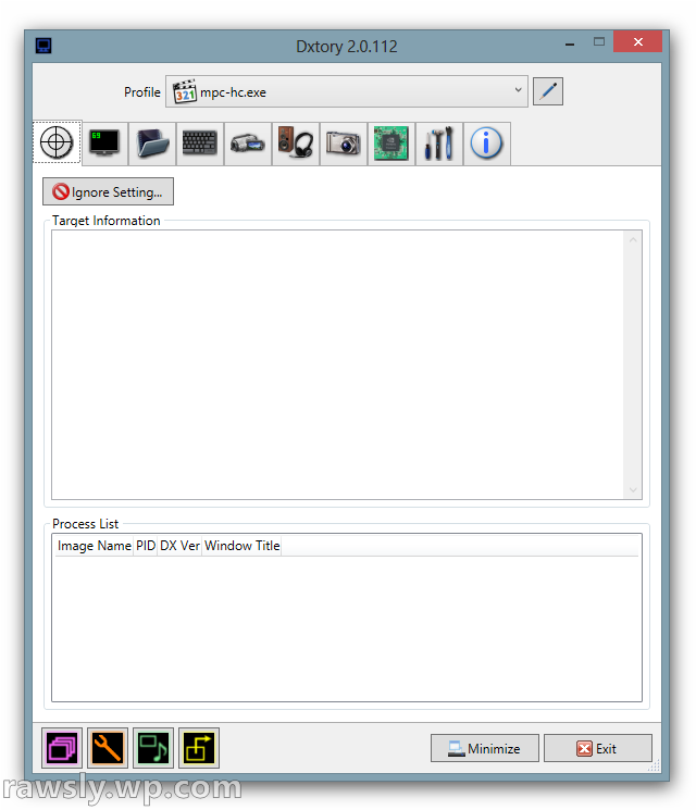 Dxtory 2 - 0 - 112 - Video Çekme Programı Rawsly - Dxtory Audio Recording Clipart (646x744), Png Download