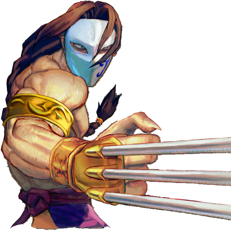 Street Fighter 4 Vega Clipart (1024x1024), Png Download