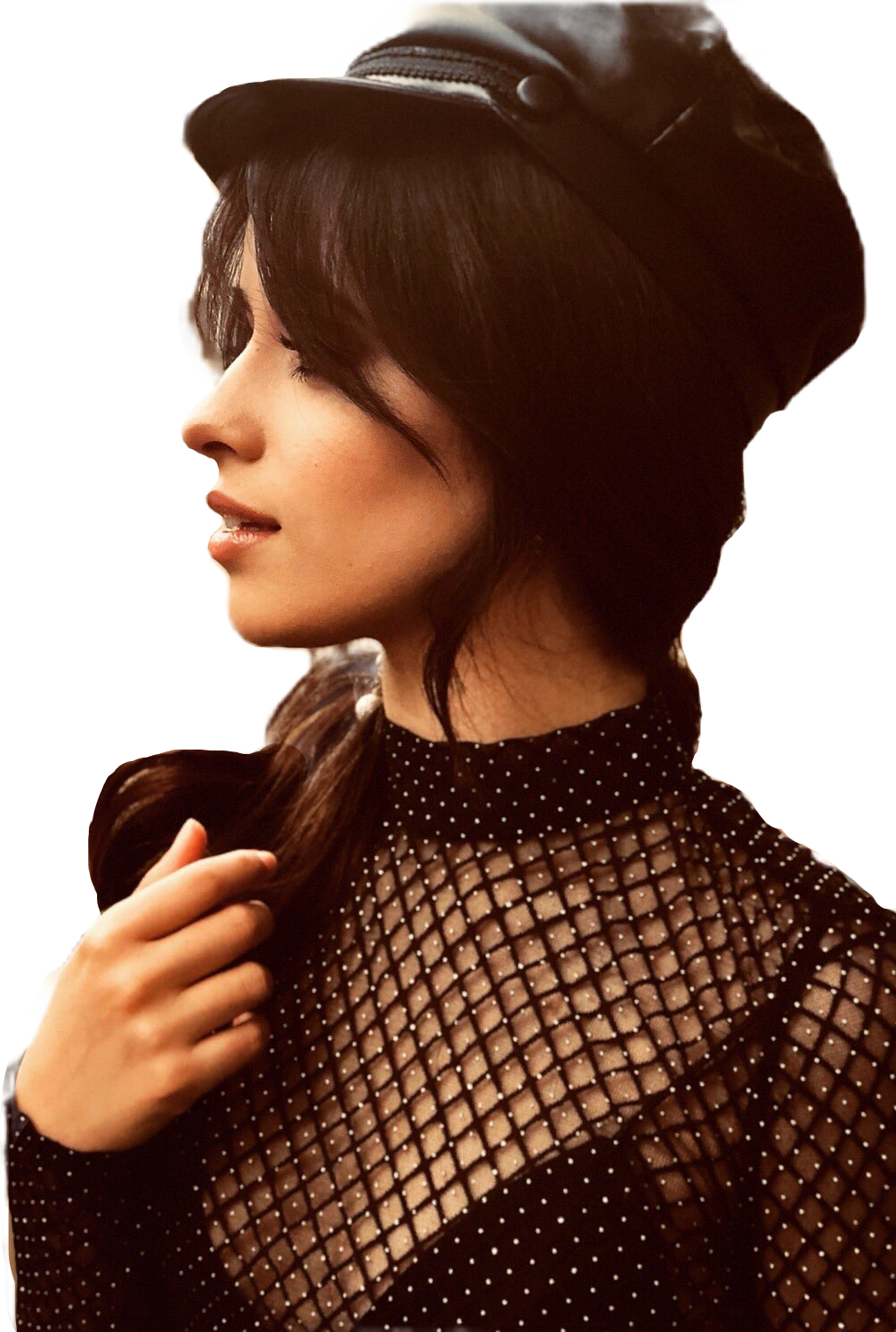 Camila Cabello Selfie Pj , Png Download - Camila Cabello Clipart (1007x1498), Png Download
