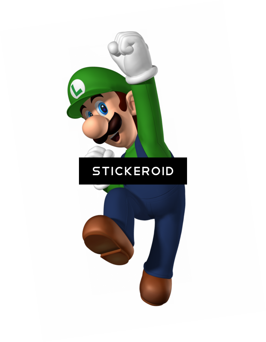 Mario Bros Y Luigi , Png Download Clipart (886x1138), Png Download