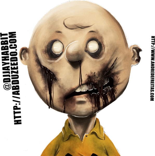 Evil Charlie Brown Clipart (597x600), Png Download