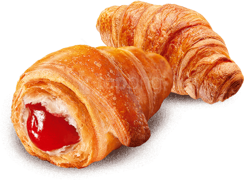 Free Png Croissant Png Images Transparent - Круассаны С Фруктовой Начинкой Clipart (851x681), Png Download