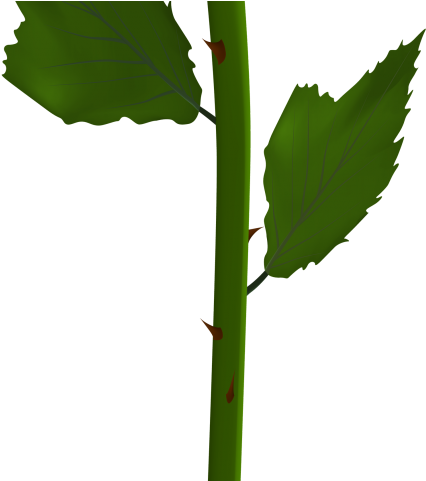 Download Blue Flower Clipart Stem Clipart - Blue Transparent Background