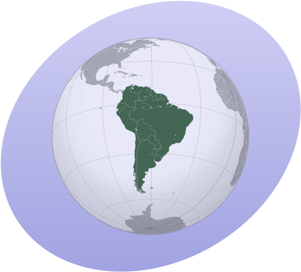 P South America - South America Clipart (667x600), Png Download