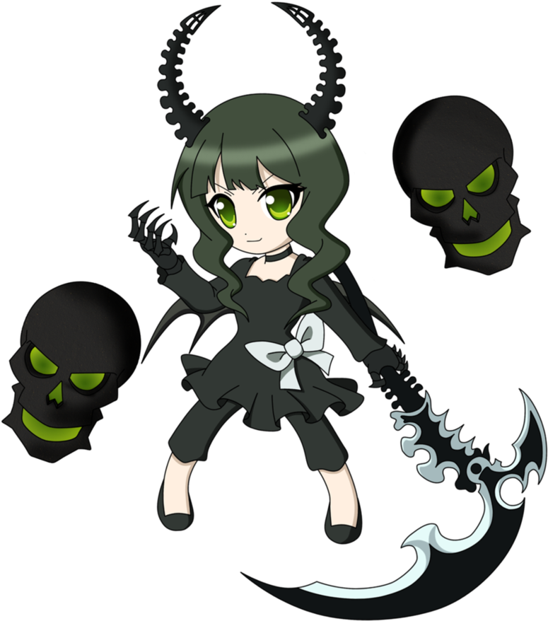 Dead Master Chibi By Animestudent09-d53nxcy Clipart (775x878), Png Download