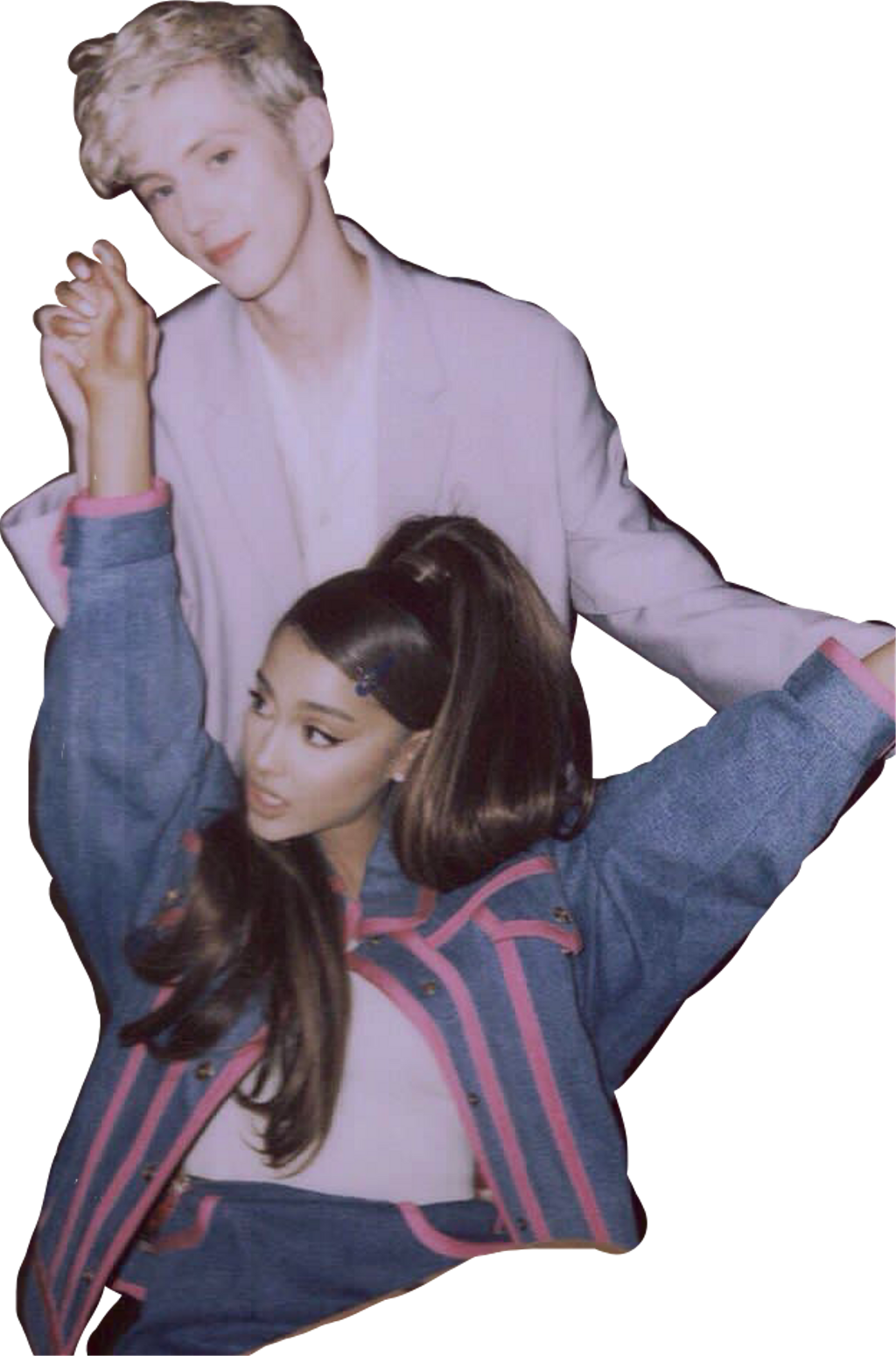 Dance To This🌎 - Ariana Grande Polaroid Filter Clipart (1024x1549), Png Download