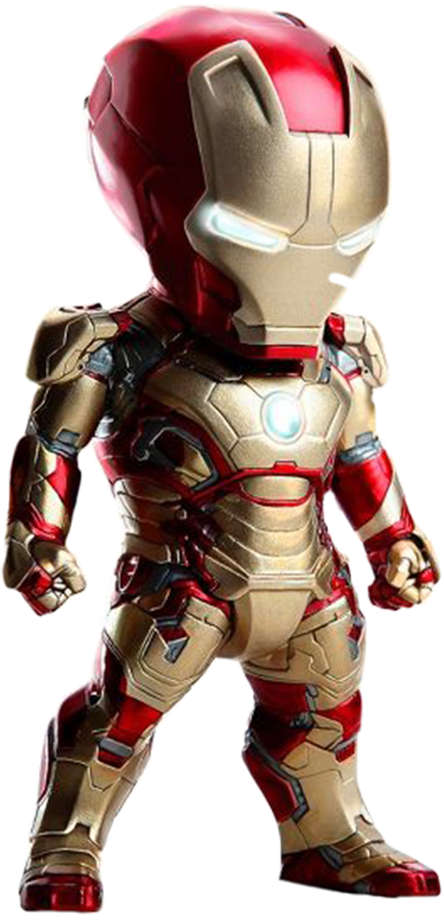 Iron Man 3 Tony Stark Toy - Iron Man Mini Toys Clipart (867x1365), Png Download