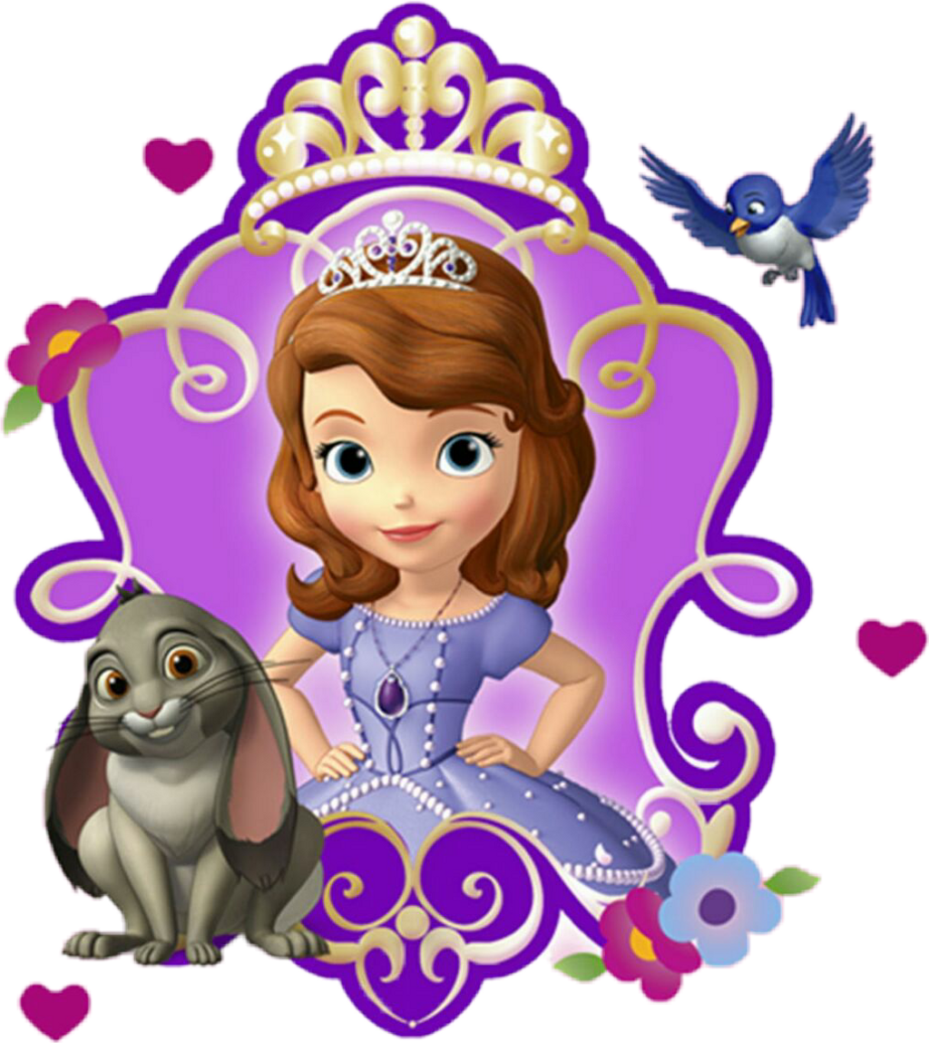 Princesasofia Sticker Clipart (1024x1149), Png Download