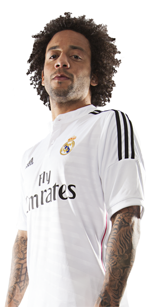 Real Madrid - - Marcelo Real Madrid Png Clipart (550x650), Png Download
