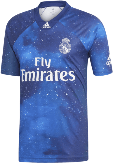 Adidas Real Madrid Adults Ea Sports Jersey - Real Madrid Ea Sports Jersey Clipart (600x600), Png Download