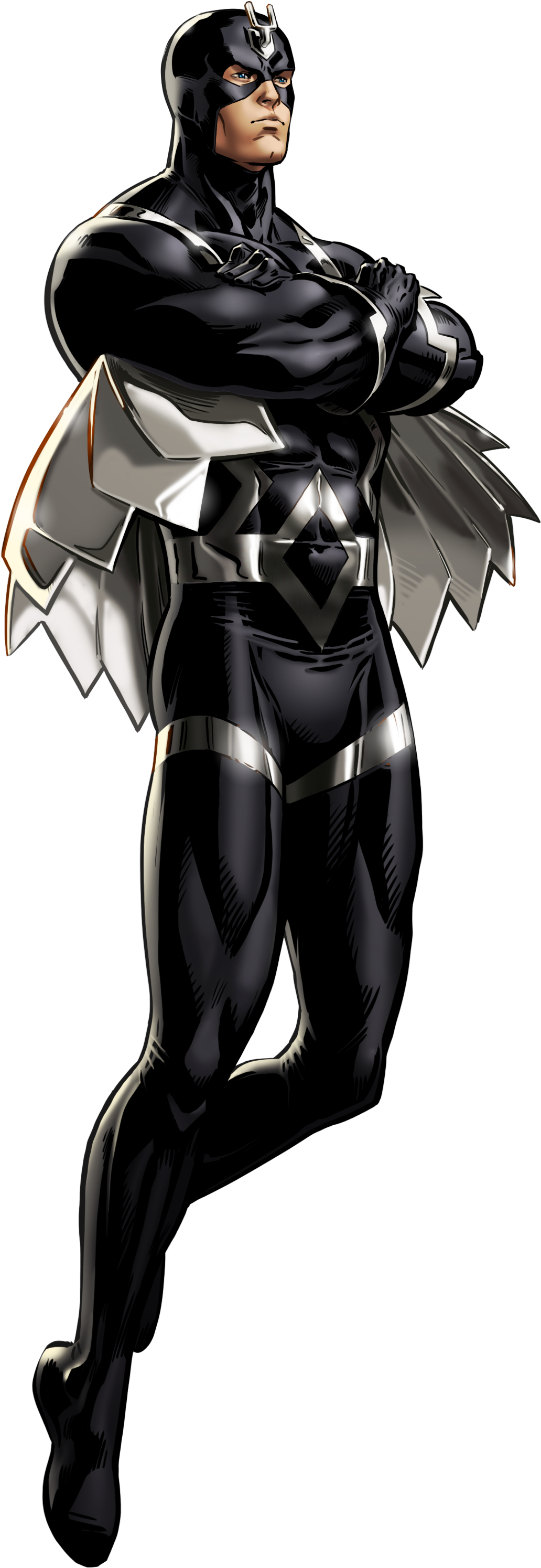 Black Bolt - Marvel Black Bolt Clipart (1461x3191), Png Download
