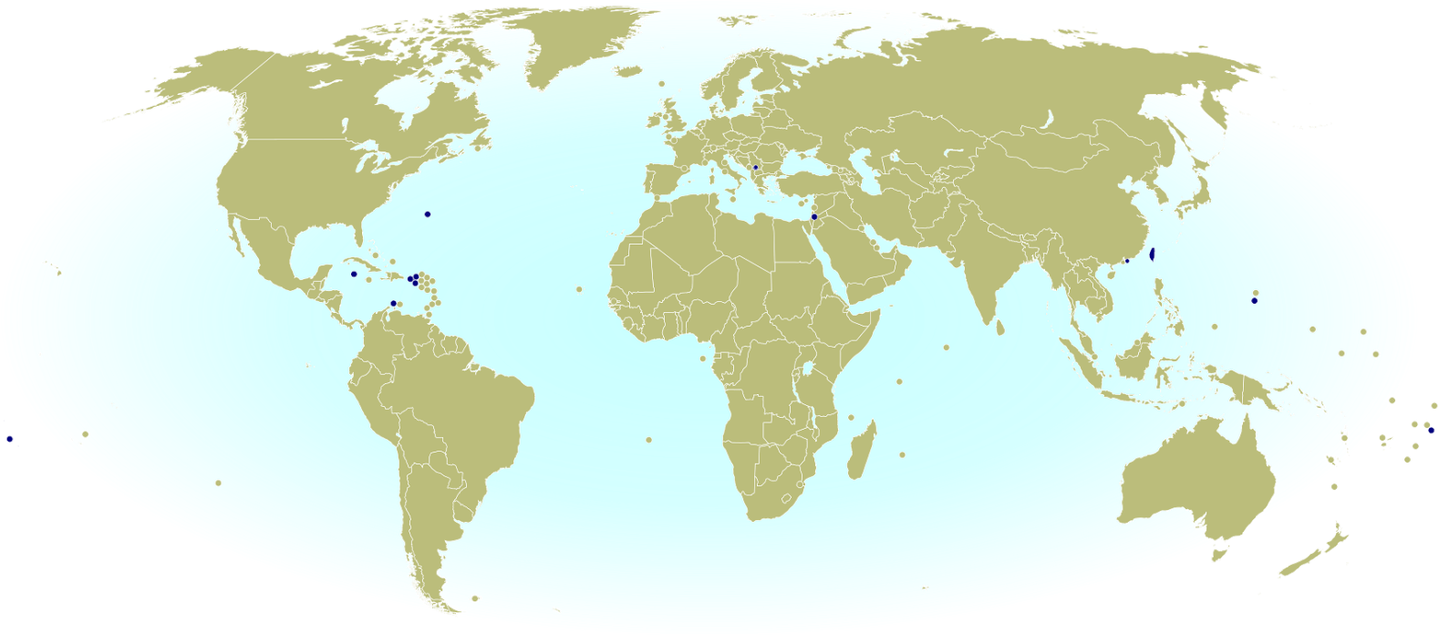 Click To Enlarge - Countries In The World That Drive Clipart (1600x821), Png Download