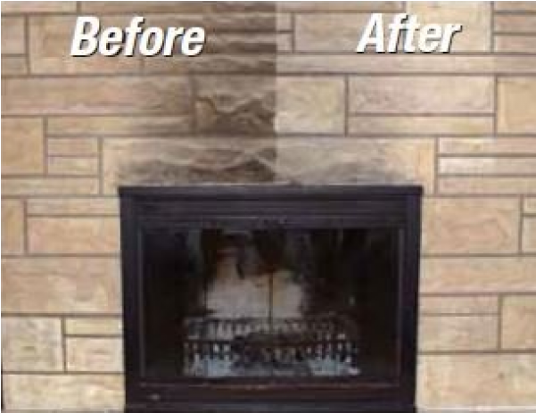 Before And After Fireplace Cleaning Clipart (600x600), Png Download