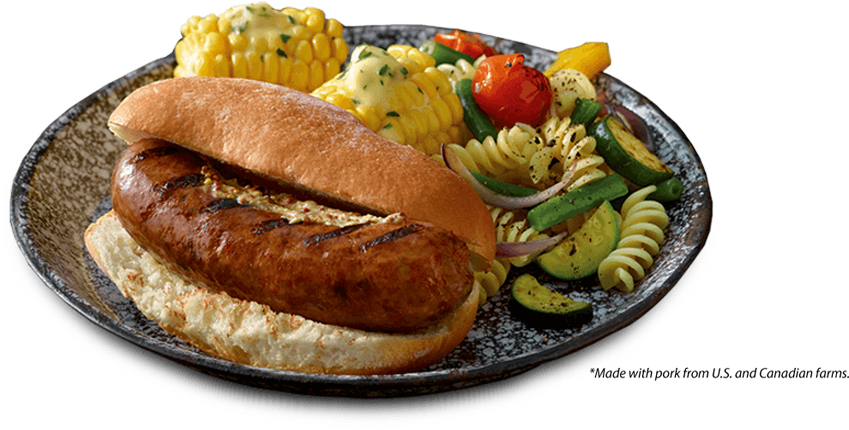 Breakfast Sausage , Png Download - Knackwurst Clipart (849x430), Png Download