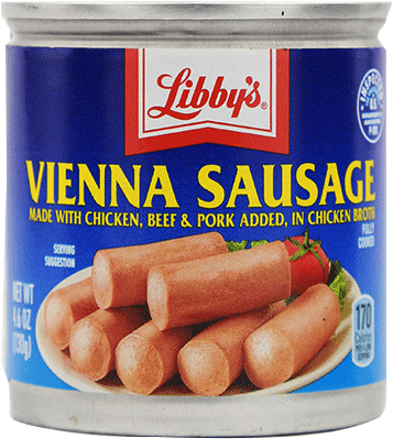 Libys Vienna Sausage 4-6oz Clipart (600x600), Png Download