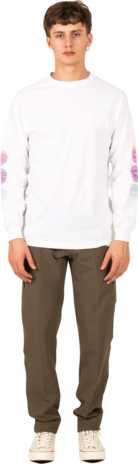 Trippy L/s Tee Trlst Clipart (1333x2000), Png Download