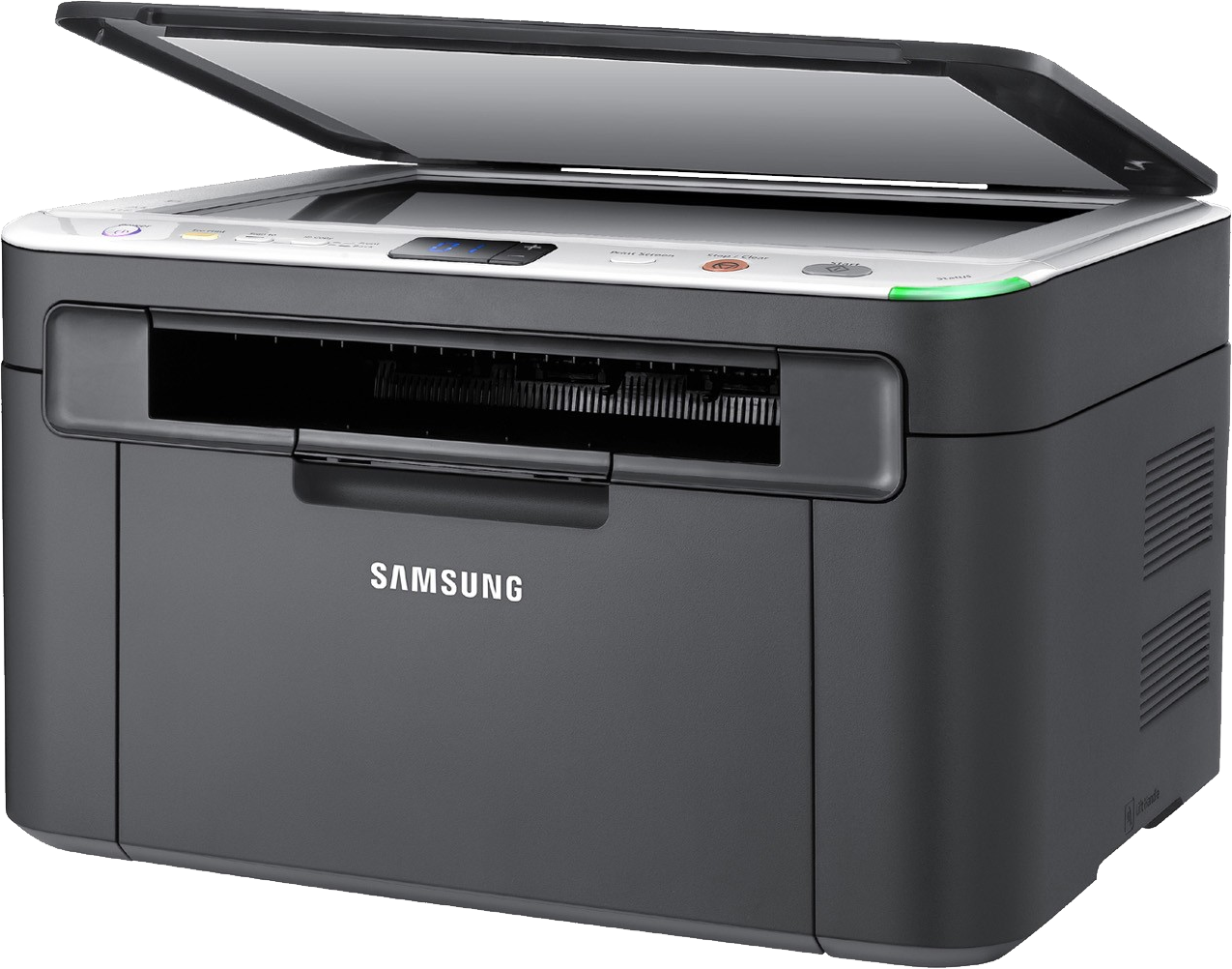 Graphic Black And White Scanner Png Image - Download Samsung Driver Scx 3200 Clipart (1275x1002), Png Download