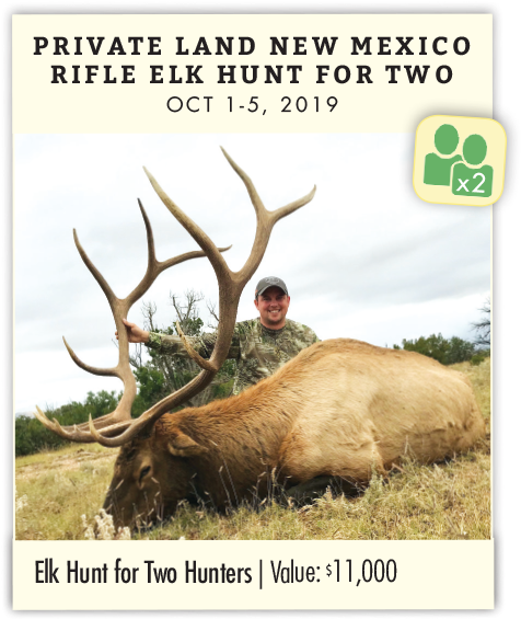 Private Land New Mexico Rifle Elk Hunt For Two - Elk Clipart (600x600), Png Download