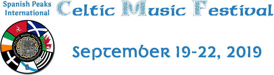 Spanish Peaks International Celtic Music Fest - Graphics Clipart (1172x340), Png Download