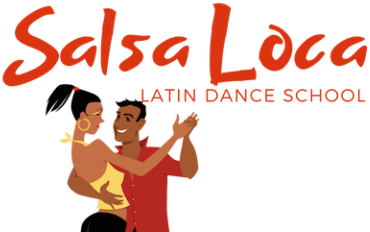 Cropped Salsa Loca 1 3 - Poster Clipart (2000x1200), Png Download