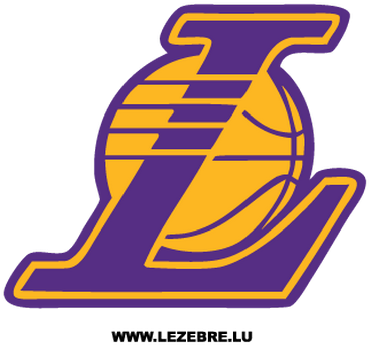 Los Angeles Lakers Logo Decal - Los Angeles Lakers L Logo ...