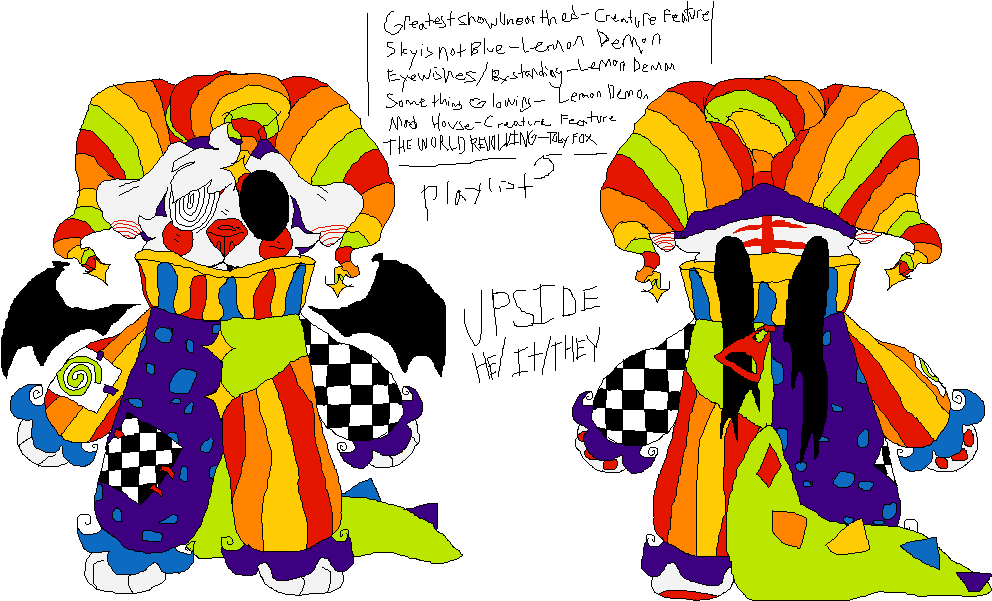 “eheheheheheh Jester Dog Fursona I Drew ” Clipart (1000x622), Png Download