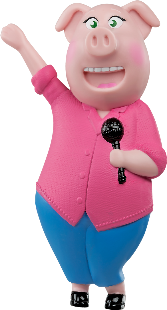 Rosita From The Movie Sing - Stuffed Toy Clipart (585x1085), Png Download