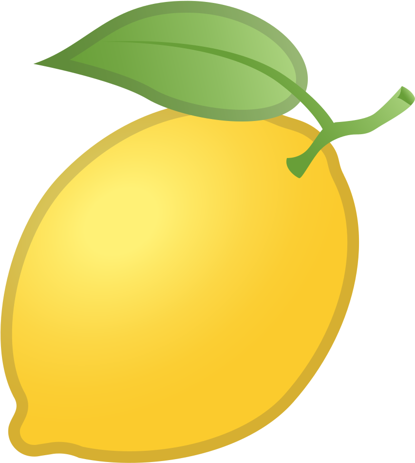 Lemon Icon Clipart (1024x1024), Png Download