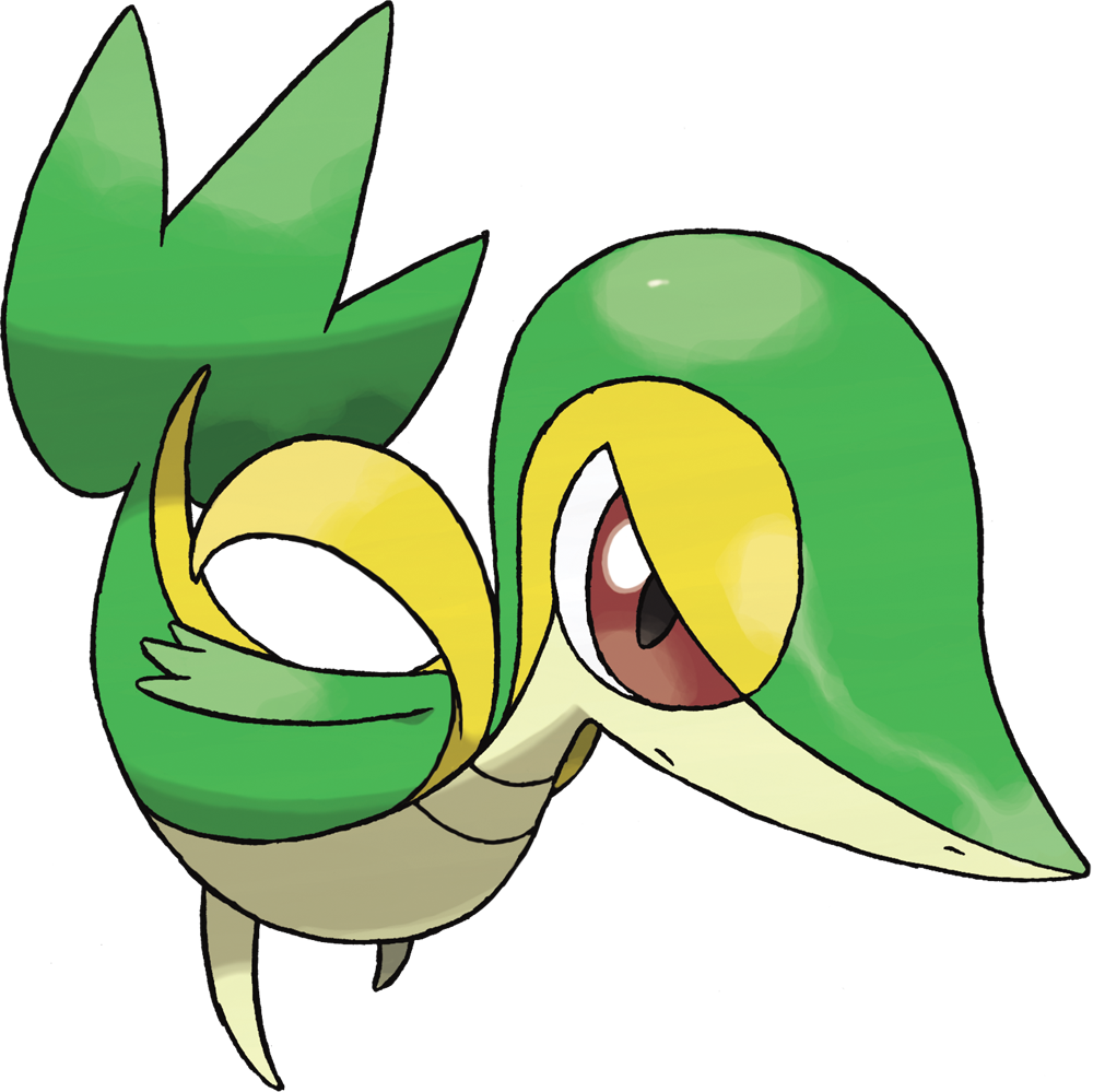 We Were All Quite Surprised When A Grass Starter Turned - Unova Starter Pokemon Clipart (600x600), Png Download
