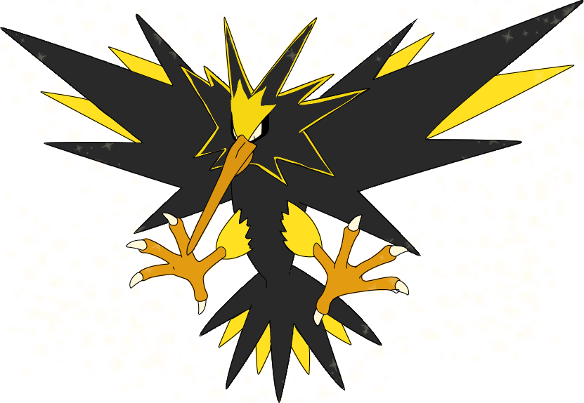 All I'm Saying Is That Shiny Zapdos Could Have Been - King Zapdos Clipart (831x574), Png Download