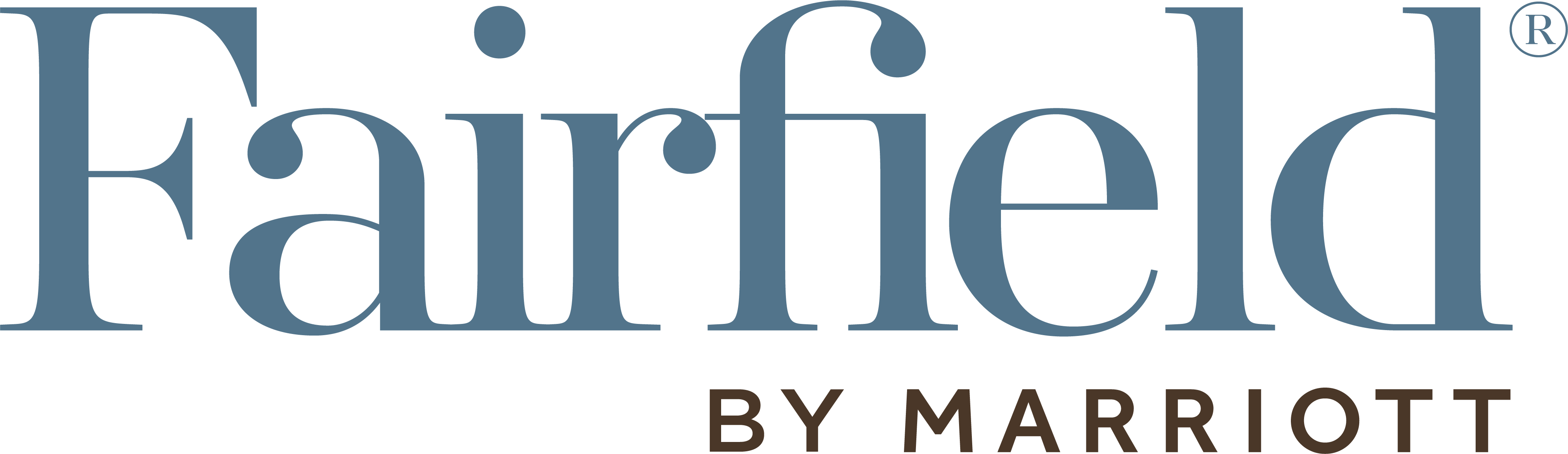 Fairfield By Marriott Logo Clipart (4040x1169), Png Download