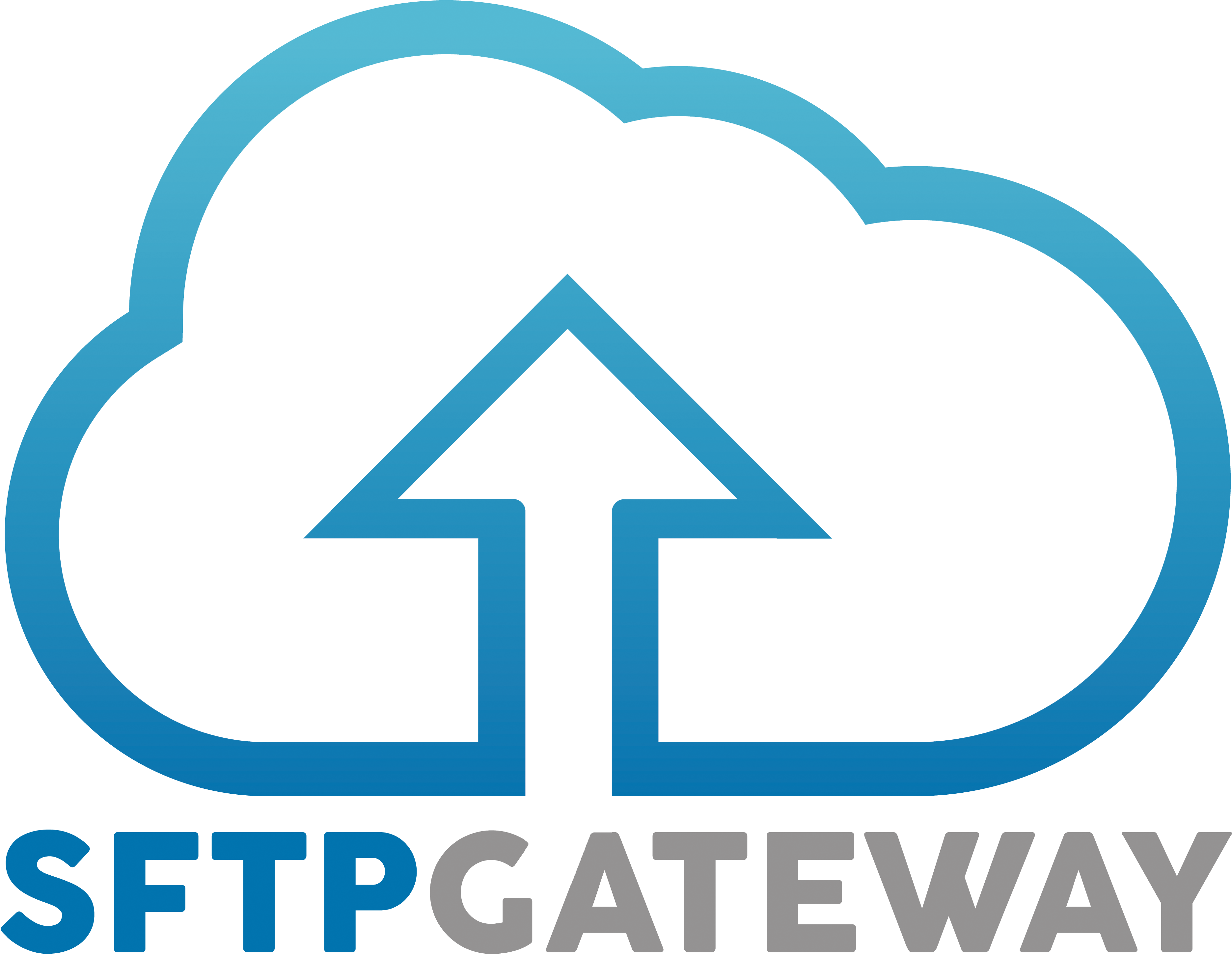 Sftp Gateway Is Now Live On Aws Govcloud - Sign Clipart (6000x3209), Png Download