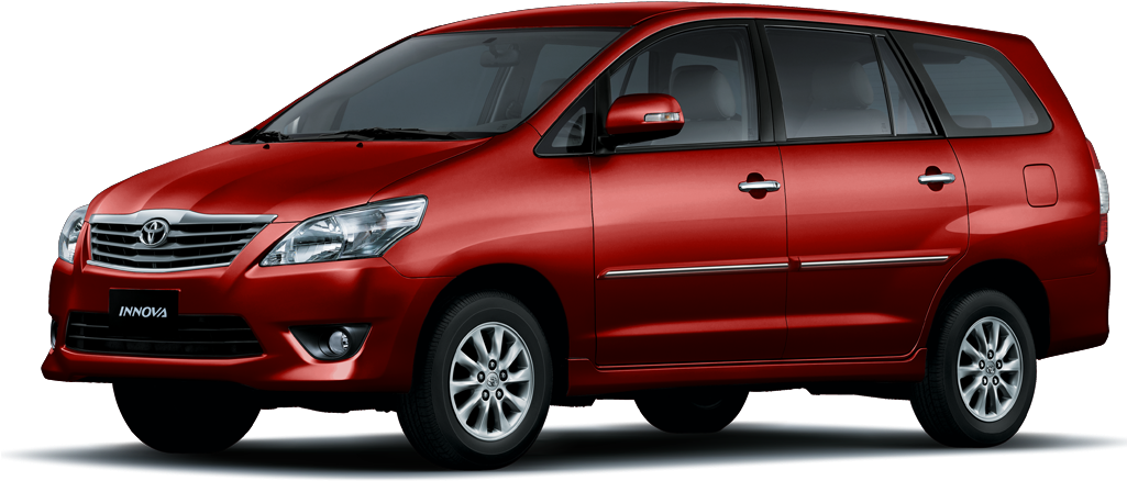 Chennai To Tirupati Car Rental For One Day - Innova Car Png Clipart (1024x460), Png Download
