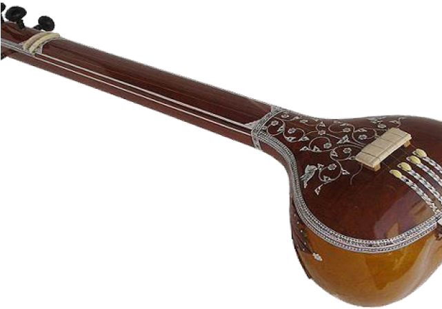 Sitar Clipart Tanpura - Tambura Png Transparent Png (640x480), Png Download