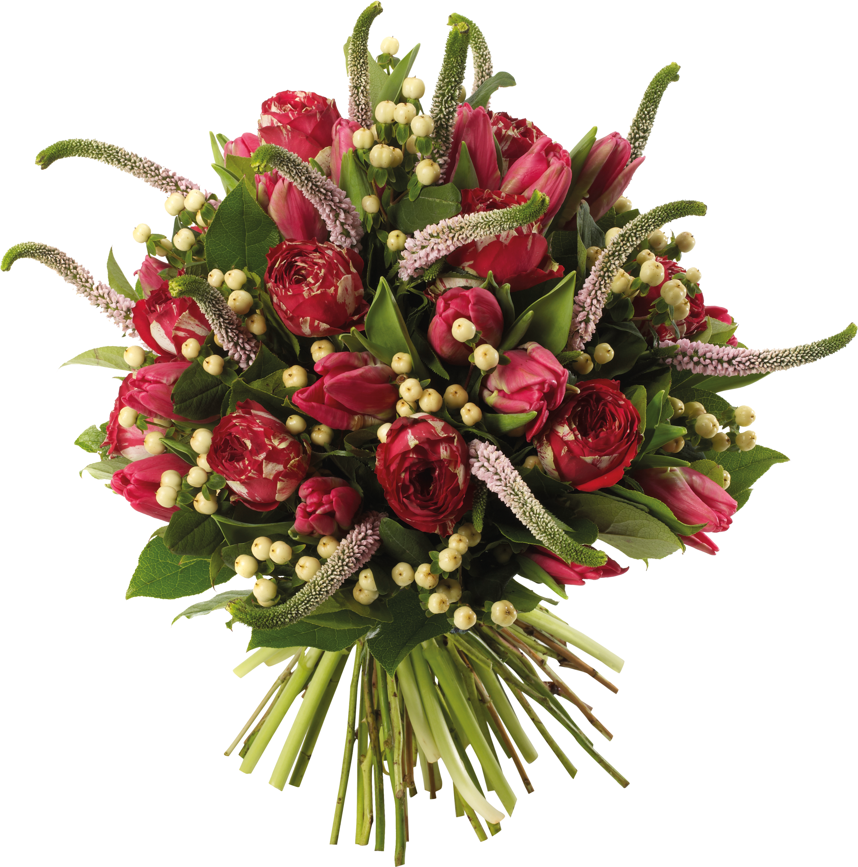 Clipart Library Rose Tulip A Of Flowers Gifts Transprent - Bouquet - Png Download (4500x3000), Png Download