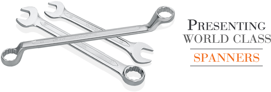 Spanner Tools Set Supplier, Hand Spanner Tools Manufacturer - Metalworking Hand Tool Clipart (1170x351), Png Download