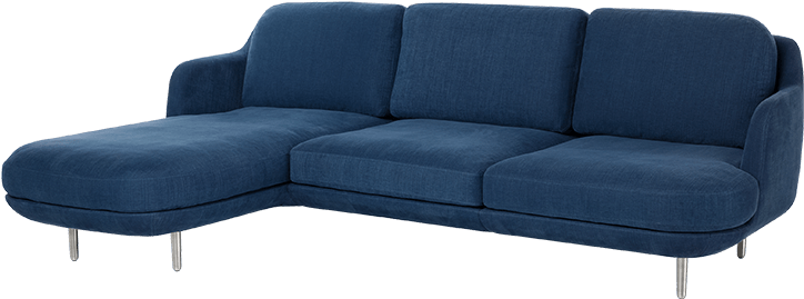 Lune™ - Studio Couch Clipart (800x460), Png Download