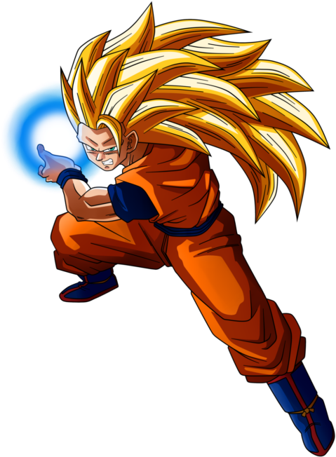 Dragon Ball Legends Team Builder Dblegendsgamepressgg - Goku Super San 3 Clipart (500x667), Png Download