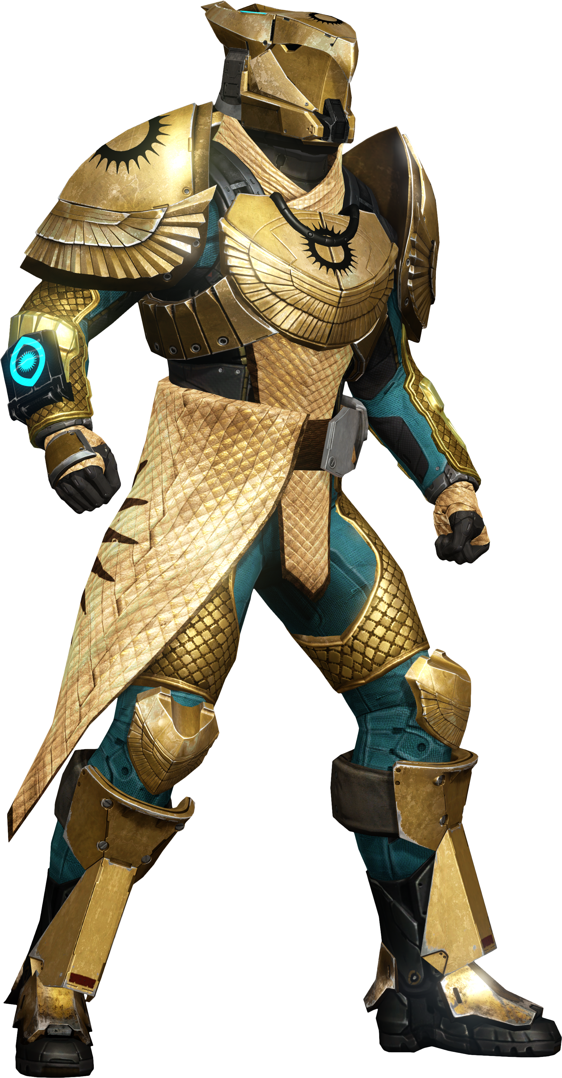 Destiny 1 Trials Of Osiris Titan Armor Clipart (1786x3425), Png Download