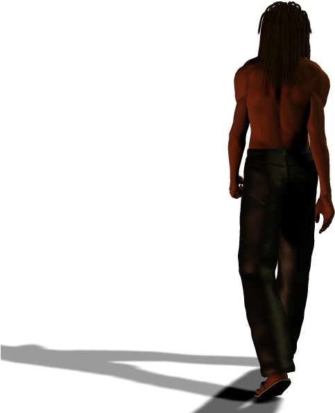 Walking Away Photo - Standing Clipart (774x618), Png Download