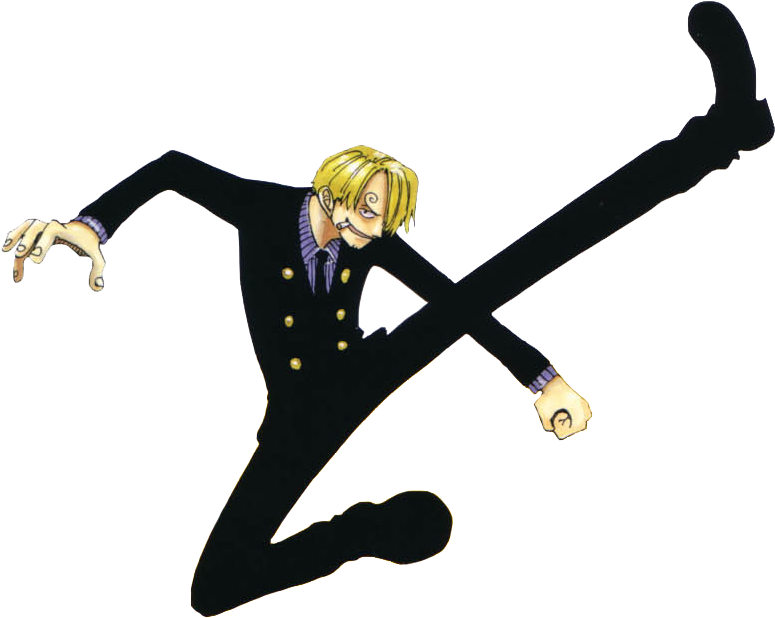 790 X 625 1 - One Piece Sanji Character Clipart (790x625), Png Download