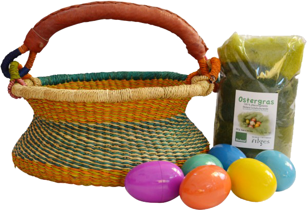 Easter Basket Png Image Download - Storage Basket Clipart (600x600), Png Download
